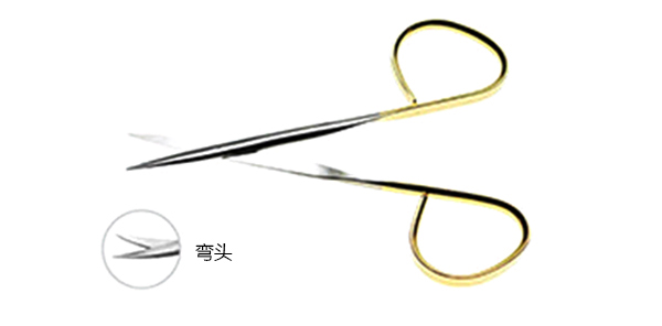 精細(xì)剪 10CM 圓面直/彎尖 頭部精拋開齒 ?4.2棒式扭柄 金柄