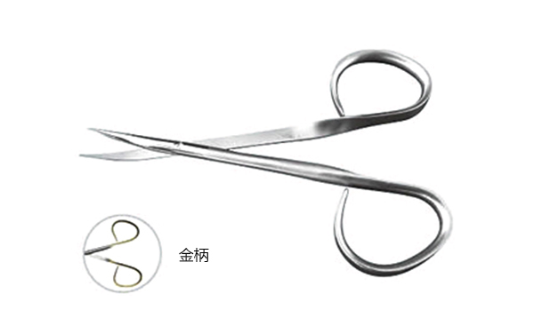 精細(xì)剪 10CM 圓面彎/直尖 頭部精拋開齒 ?5.2棒式扭柄 （金柄）