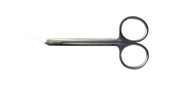 斜視剪 11CM 尖頭 右側角45度